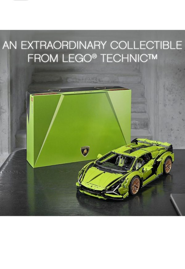 Lego Technic Lamborghini Sian FKP 37 Race car - Image 3